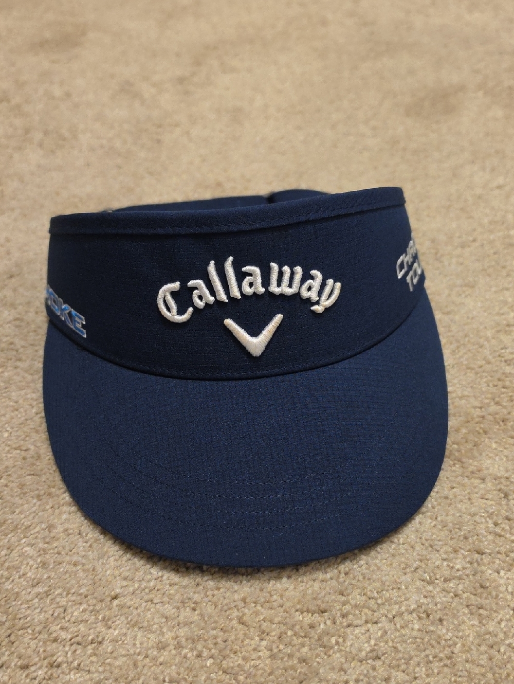 Callaway Navy Blue Embroidered Golf Visor